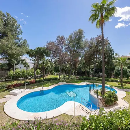 Charming Andalusian Style Flat Pool, Golf And Parking