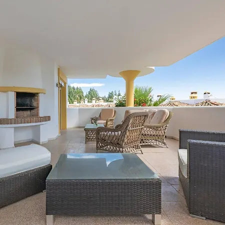 Charming Andalusian Style Flat Pool, Golf And Parking